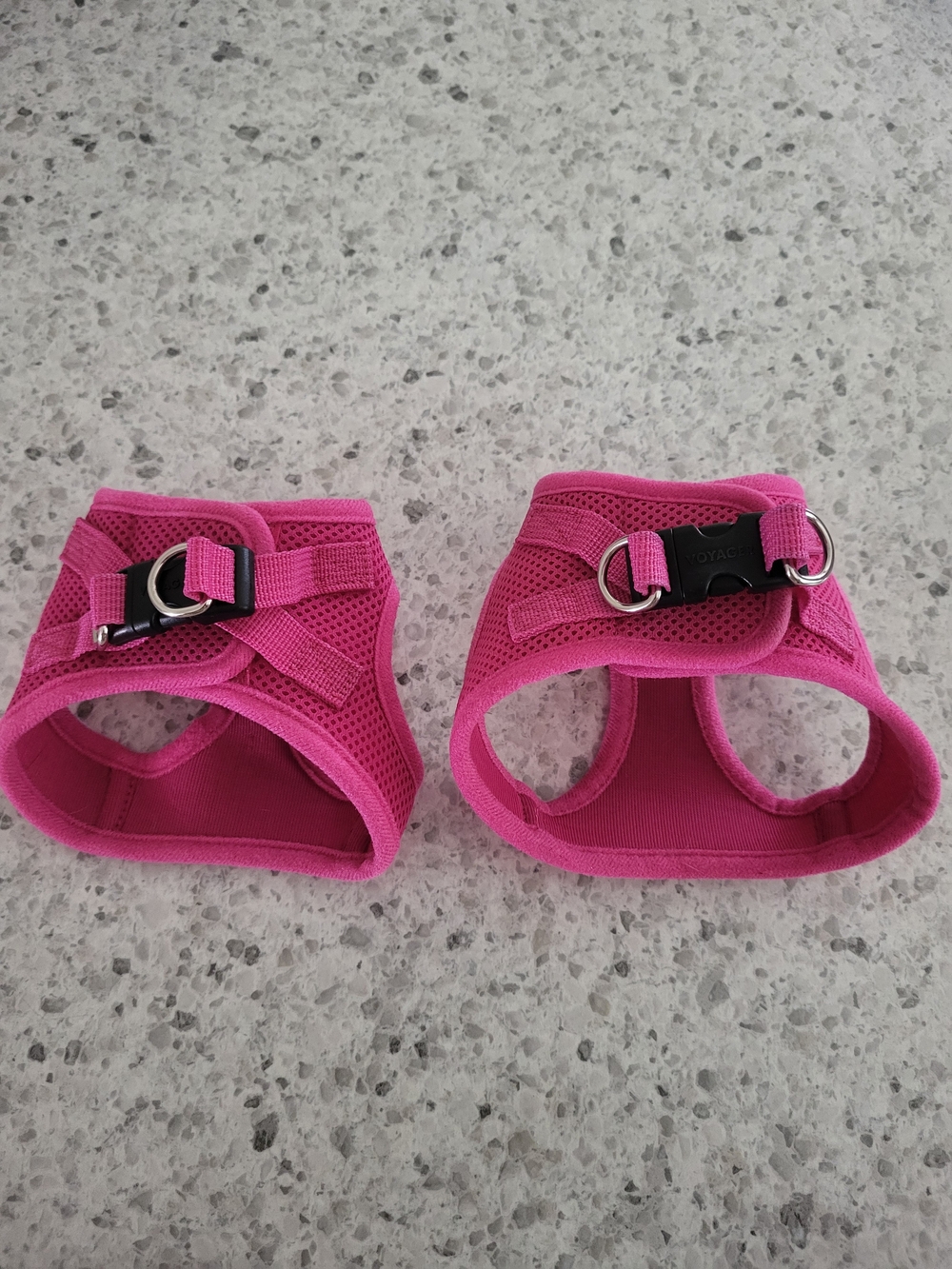 2 Pink Pet Harness Vests By Voyager XXXS & XXS
